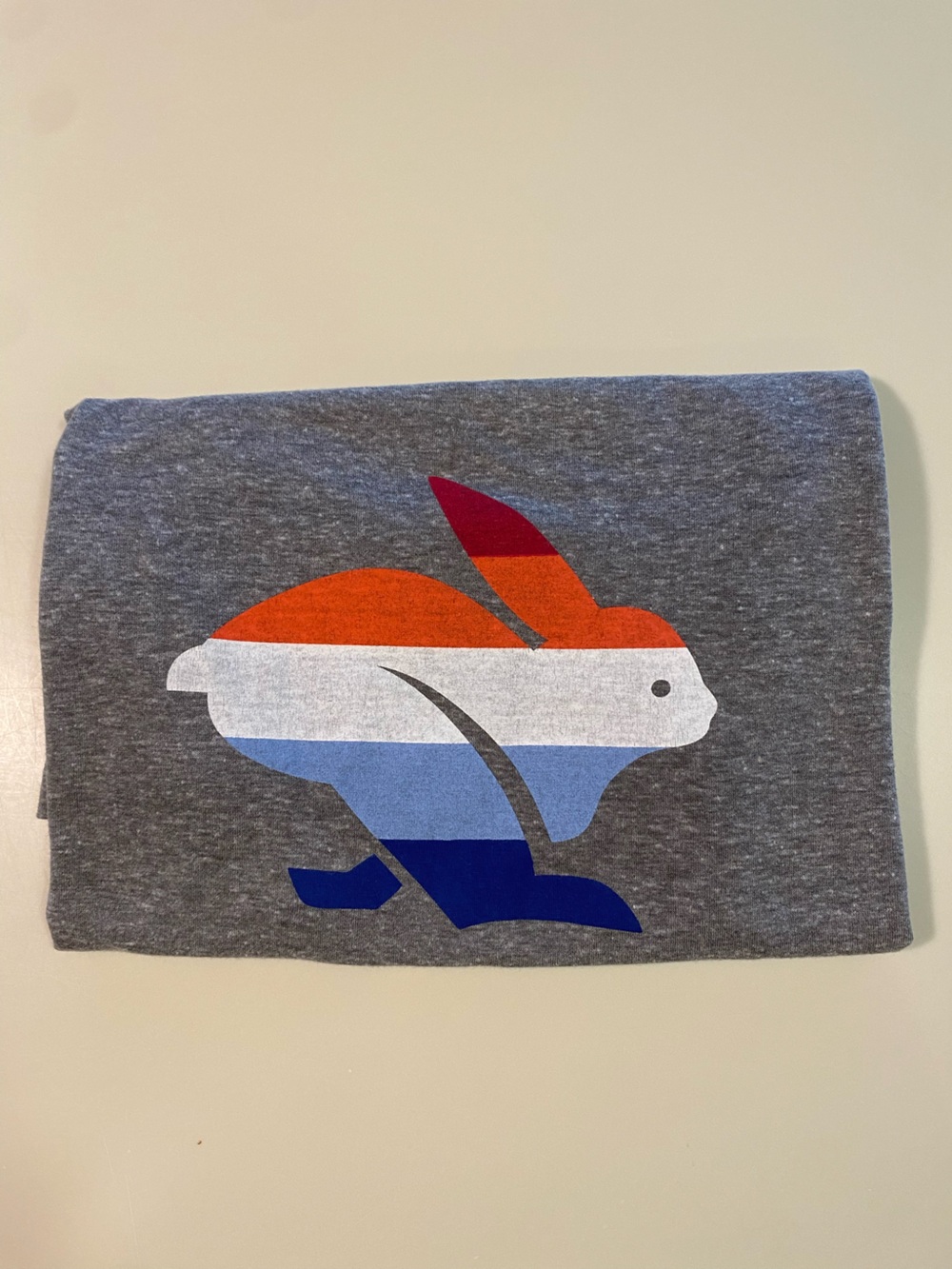rabbit women’s remix T-shirt.   Small.